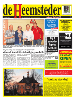 GRATIS - De Heemsteder