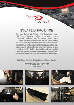 SANSAI FILTER PRODUCTIONS