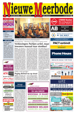 in Aalsmeer - Nieuwe Meerbode
