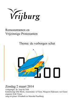 2mar2014 - Vrijburg
