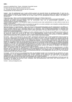 GMD+ Huisarts-in-opleiding:Simon Viaene