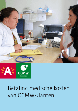 Werkwijze medische waarborg - OCMW Antwerpen
