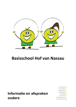 informatie en afspraken ouders