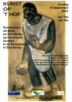 kunst op t hof 2014 affiche - Sint