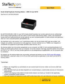 Harde Schijf Duplicator Docking Station – USB 3.0 naar SATA