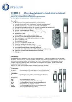 Download PDF - Openingcontrols.nl