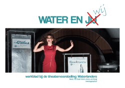 Download hier het werkblad voor de les Water en wij.