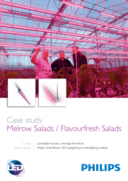 Case study Melrow Salads / Flavourfresh Salads