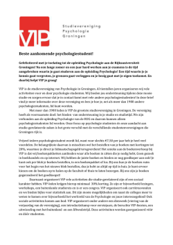 Informatie - Rijksuniversiteit Groningen