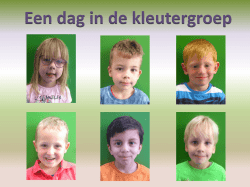 Een dag in de kleutergroep