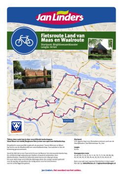 Fietsroute Land van Maas en Waalroute