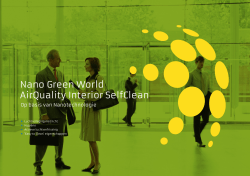 Nano Green World AirQuality Interior SelfClean