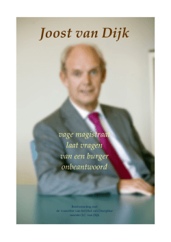 Joost van Dijk - Is het ernstig?