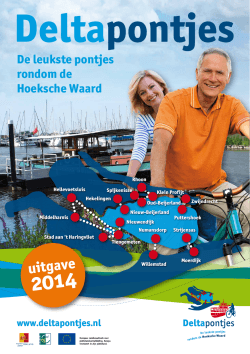 Brochure 2014 - Deltapontjes