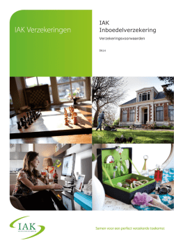 IAK Inboedelverzekering IN14