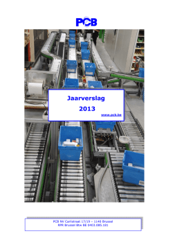 Jaarverslag 2013