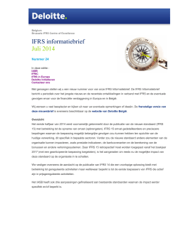 IFRS informatiebrief Nr. 24