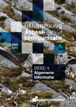 Download:Asbest - Vereniging BWT Nederland
