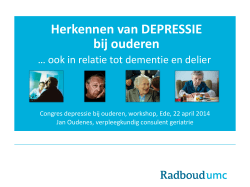 Depressie - Reed Business Events