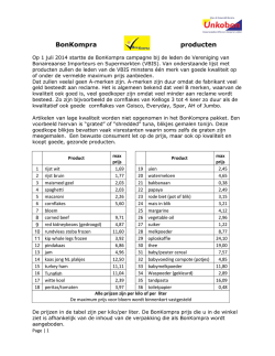 BonKompra producten