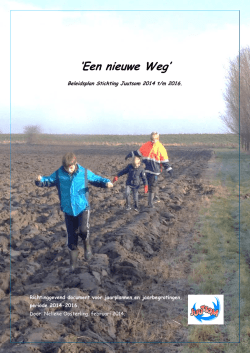 Download hier ons Meerjarenplan Juutsom 2014