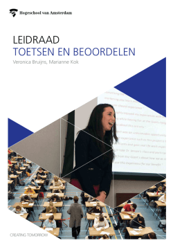 Leidraad Toetsen en Beoordelen 2014