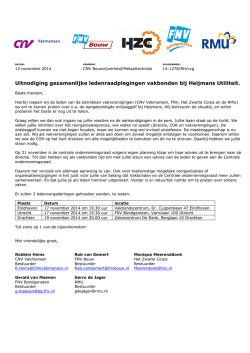 Heijmans ledenbijeenkomstPDF - 65,40 KB