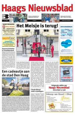 Haags Nieuwsblad 2014-07-03 8MB - Archief kranten
