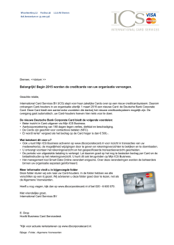 contactpersoon - Deutsche Bank Business Card