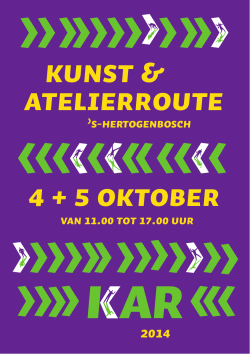 Flyer-KAR2014 - Groot Gasthuis