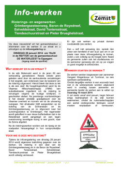 Infofolder - Gemeente Zemst