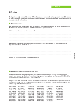 DNA online practicum - C3 Onderwijsmiddelen