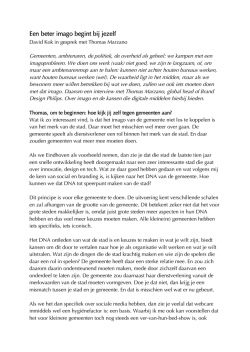 Een beter imago begint bij jezelf