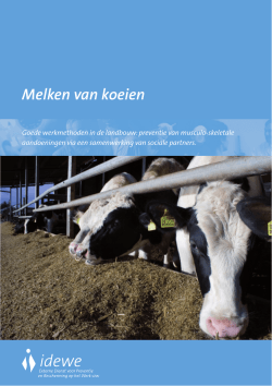 Melken van koeien (PDF)