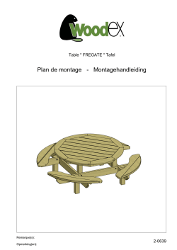 Download Handleiding - Picknicktafel