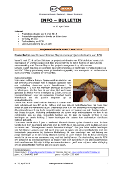 Nieuwsbulletin april 2014 () - Procestechniek in Zeeland en