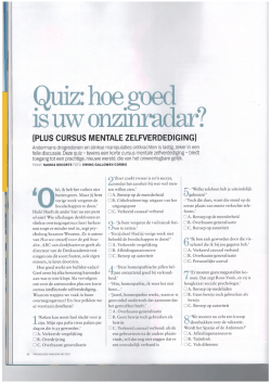 Hoe goed is uw onzinradar
