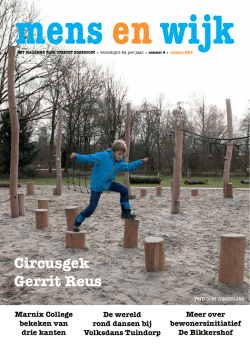 mens en wijk 2014 - Volksdansgroep Tuindorp