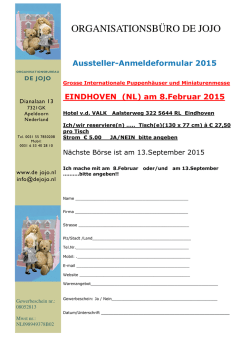 inschrijfformulier Duits Eindhoven 2015