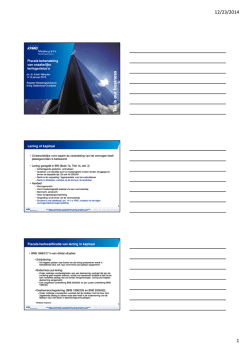 Handout - fb-studiekring