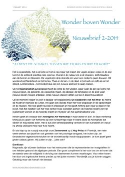 Download hier de laatste nieuwsbrief