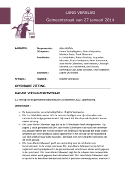 27/01/2014 - Gemeente Langemark