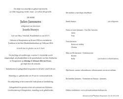 Janssens Jules - ingedachten.be