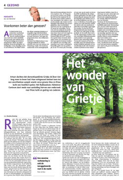 Het wonder van Grietje
