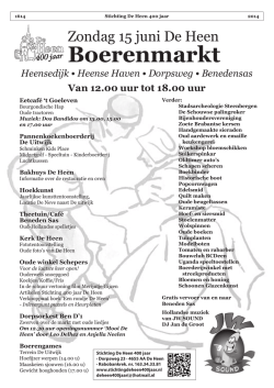 h.a.h. nieuwsbrief boerenmarkt 2014.