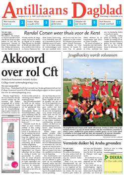 Akkoord over rol Cft