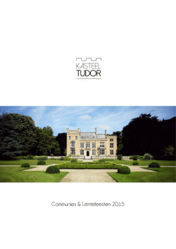 download menu - Kasteel Tudor
