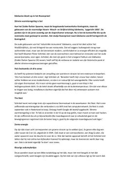 Edelweiss bloeit op in het Rozenprieel Slimme