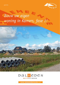 Brochure - Zelfbouw in Nederland