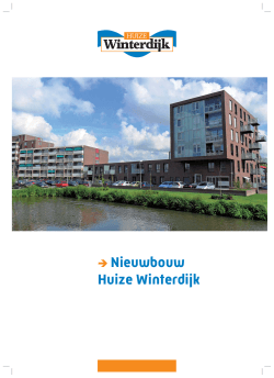 Brochure Nieuwbouw Huize Winterdijk